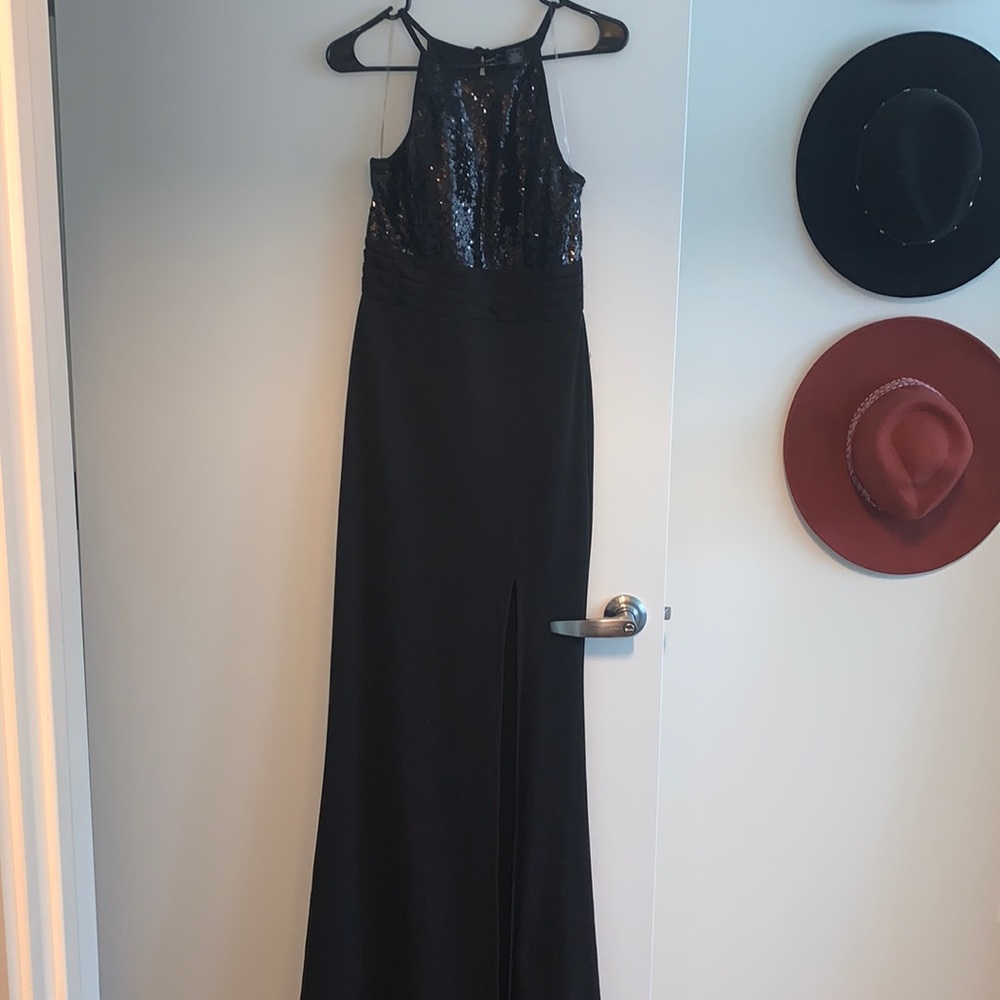 Windsor Full Length Gown with Slit